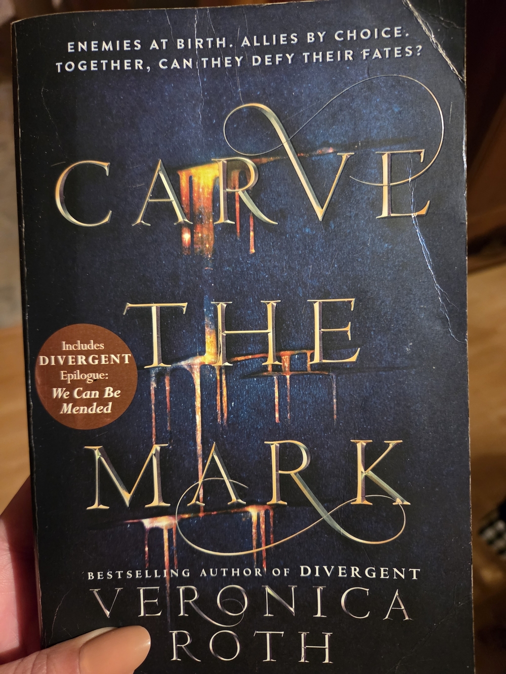 "Carve the Mark" Soft Cover Book